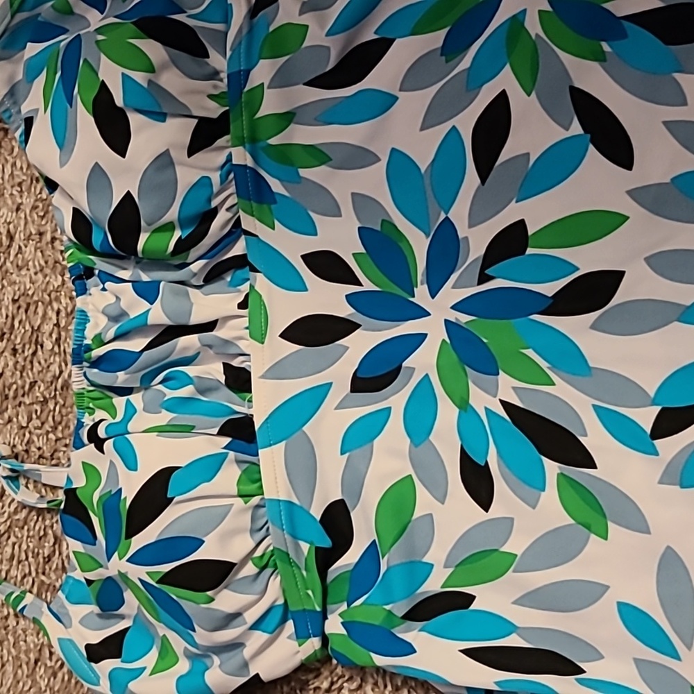 Colorful Swim Top